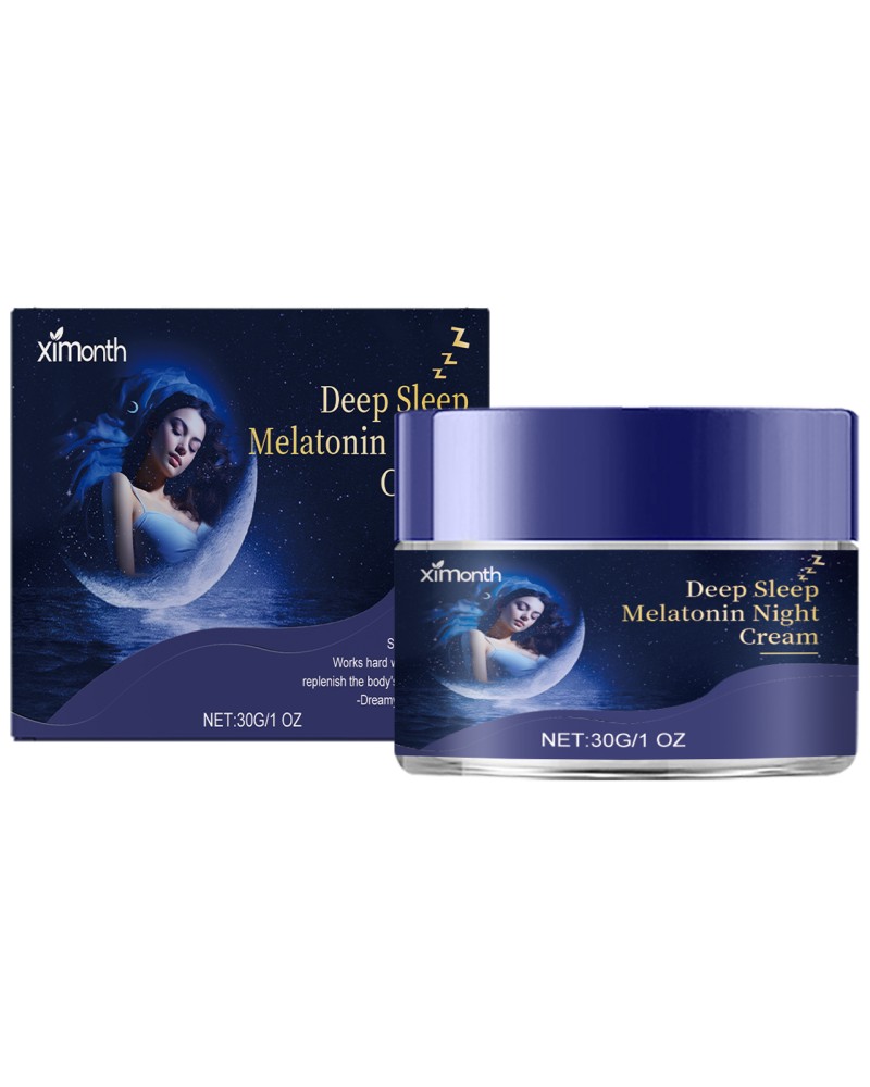 Ximonth Soothing Night Cream - Relaxing Overnight Face Cream For Hydrated & Comfortable Skin