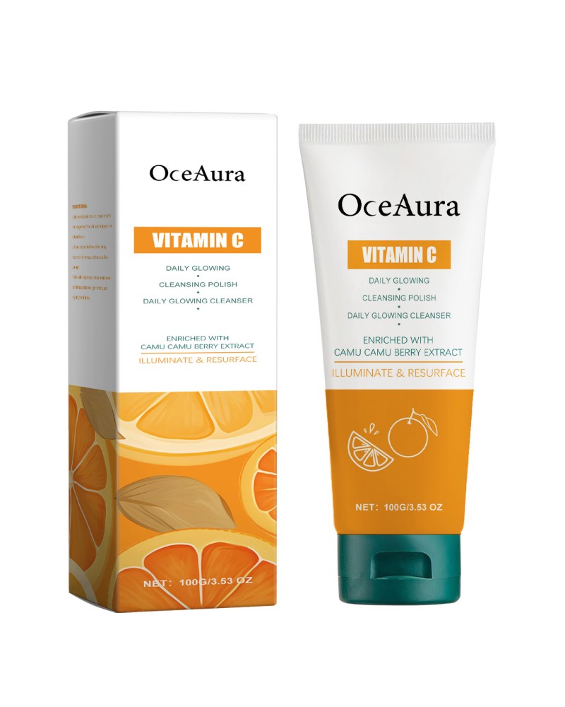 Oceaura Vitamin C Brightening Facial Cleanser