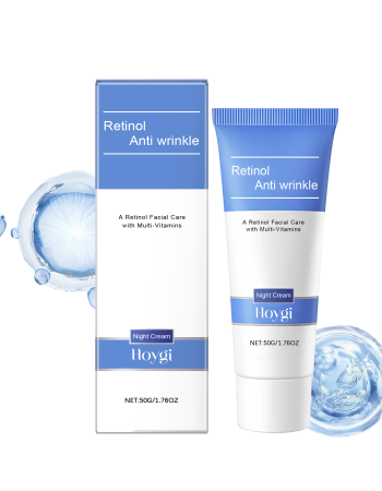 Hoygi Retinol Hydrating Night Cream - Overnight Face Moisturizer For Hydration, Nourishment & Brighter-Looking Skin