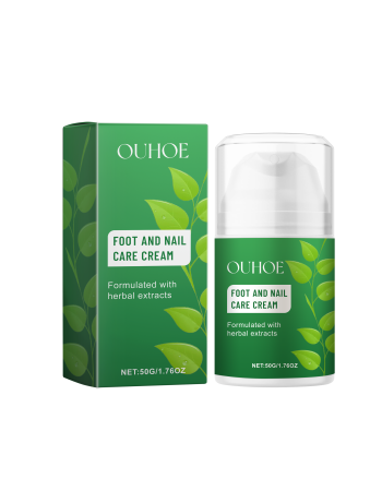 Ouhoe Foot & Nail Repair Cream - Moisturizing Care For Dry, Cracked Feet & Nails