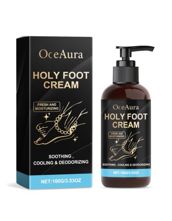 OceAura Hydrating Foot Cream - Deep Moisturizing Care For Dry & Cracked Heels