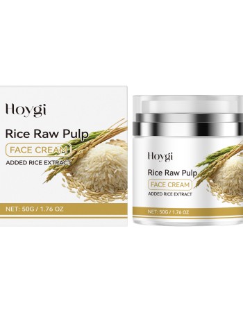 Hoygi Rice Moisturizing Face Cream Hydrating Brightening Facial Moisturizer