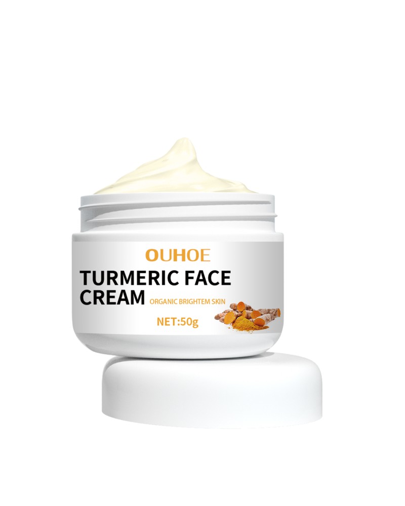 Ouhoe Turmeric Face Cream For Fine Lines Wrinkles And Dark Spots